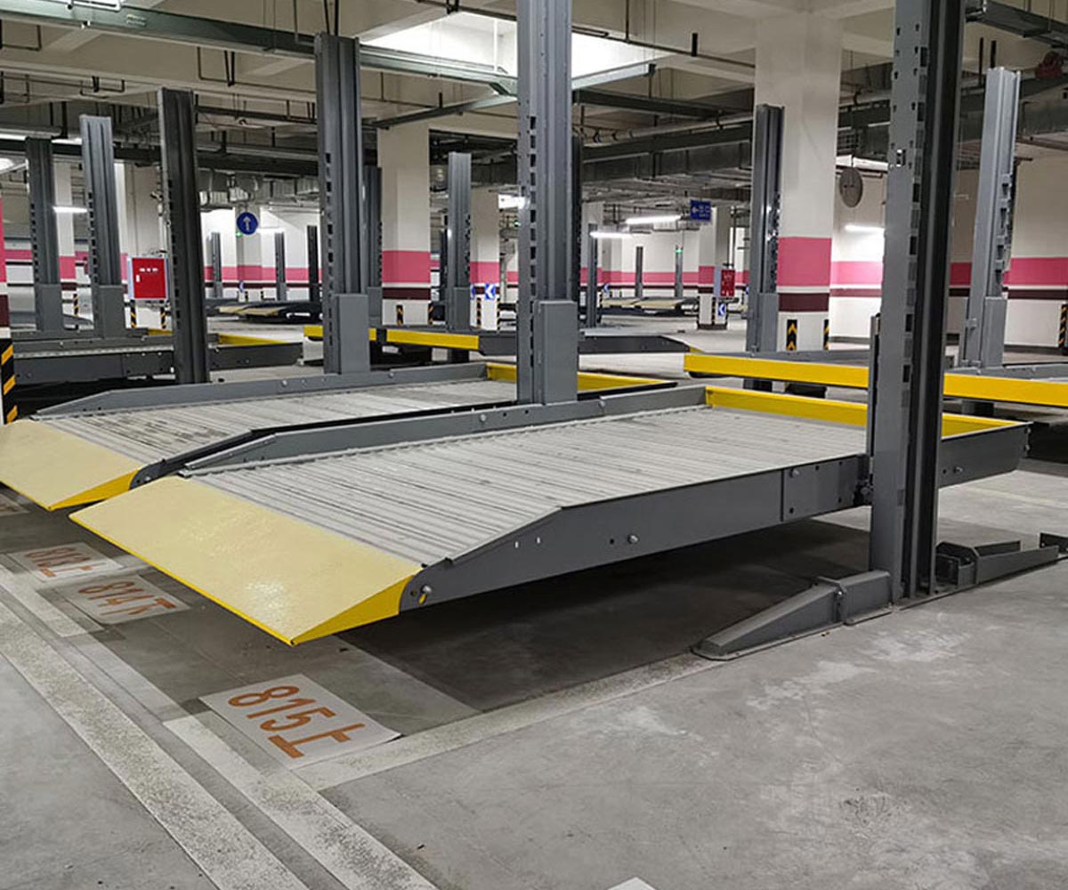漣源地下室簡易升降機械車庫過驗收