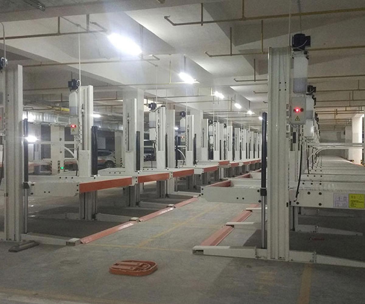 立體車庫的具體運行