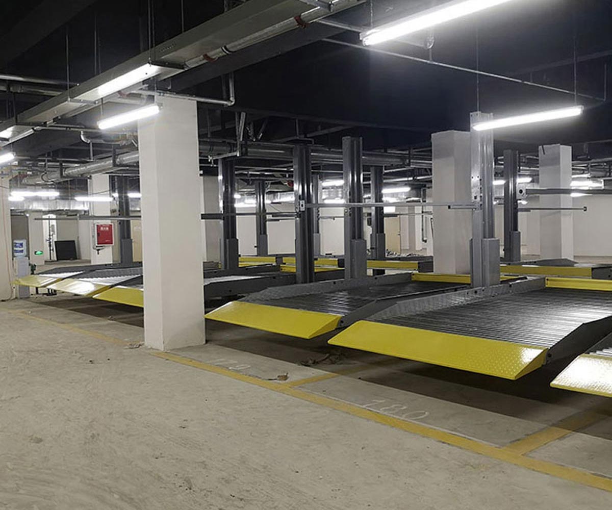 立體車庫設備的建立 解決交通擁堵